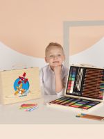 Детский набор для рисования и творчества. Воздушные гонки (100 предметов)