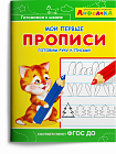 Мои первые прописи. Готовим руку к письму